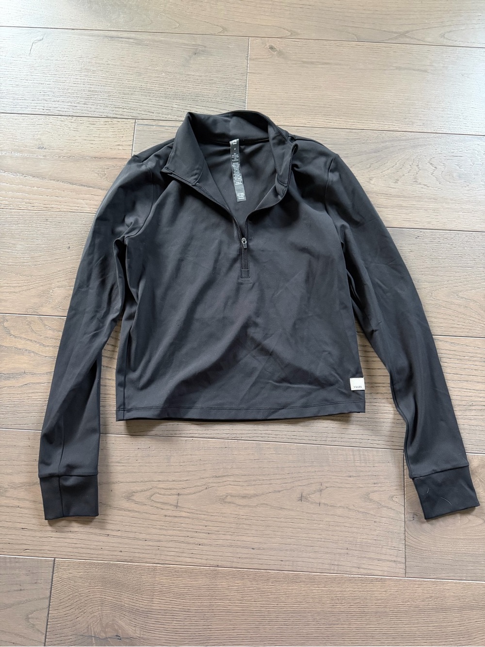 Vuori Women’s Black Quarter-Zip
